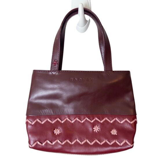 Radley London Floral Whip Stitched Mini Bag - Picture 1 of 9